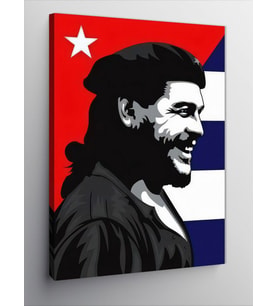 Kanvas Tablo Ernesto Che Guevara