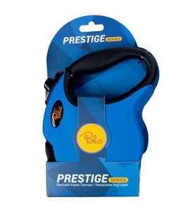 Polo Prestige Flexi Mavi Otomatik Köpek Tasma XS 3M/8Kg