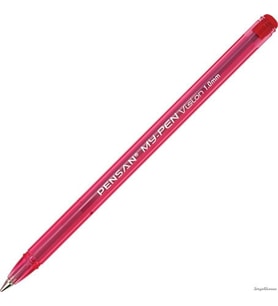 Pensan My-Pen Tükenmez Kalem Kırmızı - 10 adet