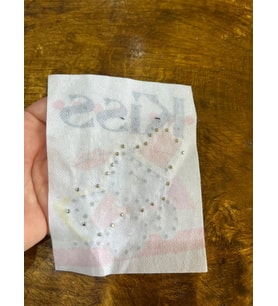 18X10 CM TAŞ BONCUK İŞLEME ARMA DİKİŞ AKSESUARI