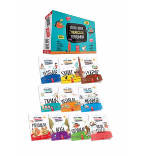 Eğitici Şiirler Bilmeceler Tekerlemeler (10 Kitap) - Kolektif - Model Yayınları