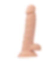 River World Dildo Pe nis Damarlı Vantuzlu 18 cm