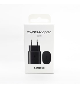 SAMSUNG EP-TA800N 25W HIZLI ŞARJ ADAPTÖRÜ. - SİYAH ( TÜRKİYE GARANTİLİ)
