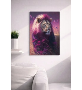 LION1  TASARIM MDF TABLO (27X18)