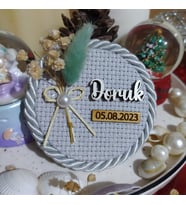 Söz-Nişan-Nikah-Kına-Bebek Hediyelik Hasır Magnet