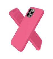 Iphone 12 Kılıf First Silikon - Pembe