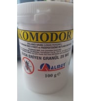 Komodor Suda Eriyen Granül 25 Wg Sinek Yemi 100 Gr