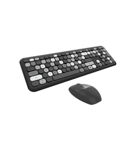 Mofii No666 Siyah Gri Klavye Mouse Set TG-V 11006