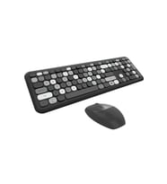 Mofii No666 Siyah Gri Klavye Mouse Set TG-V 11006