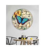 bilge Tasarım RETRO Duvar Saati 35 x 35 CM (Karışık)