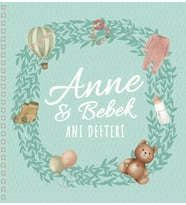 Anne ve Bebek Anı Defteri