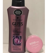 Gliss Serum Deep Repair 525 Ml Şampuan Alana Rose City 120 ml Aloe Vera Gül kremi hediye