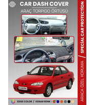 HYUNDAİ ELANTRA (1995-2000) Torpido Örtüsü Ön Panel Halı Torpido Koruma Tam Uyum UV Koruma Kaymaz