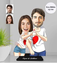 Kişiye Özel Sevgili Ahşap Eco Biblo -18