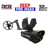 RDR Deep Pro Maxx Derin Arama Dedektörü - 6 kHz 32cm Başlıklı Paket