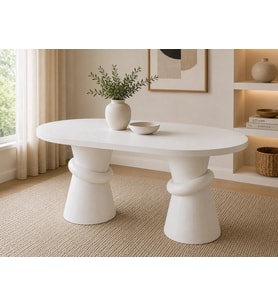 200 LÜK PİTON OVAL MASA