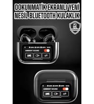 Bluetooth Kulaklık Kablosuz Ekranlı Anc/enc Destekli Dokunmatik