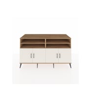 Kronos Konsol 6 Raflı 4 Kapaklı 176x59x99 Çam-Aytaşı/Çam