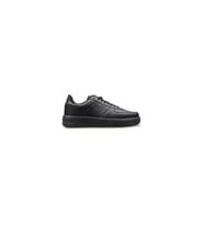 M.p 1082 Unisex Cilt siyah Spor Ayakkabı