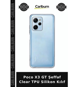 Poco X3 GT Şeffaf Clear TPU Silikon Kılıf Akıllı Cihaz Telefon Kapağı Cep Kılıfı