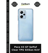 Poco X3 GT Şeffaf Clear TPU Silikon Kılıf Akıllı Cihaz Telefon Kapağı Cep Kılıfı