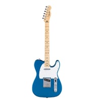 Fender 0266020560 Standard Telecaster Elektro Gitar (Aqua Marine Metallic) Akçaağaç Klavye Metalik Mavi ve Telecaster'ın Keskin Karakteri