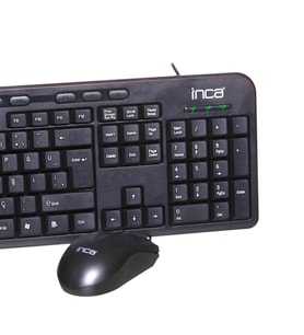 INCA IMK-375T USB Q Trk Optic Mouse Siyah Standart Klavye - Mouse Set