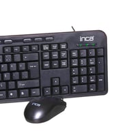 INCA IMK-375T USB Q Trk Optic Mouse Siyah Standart Klavye - Mouse Set
