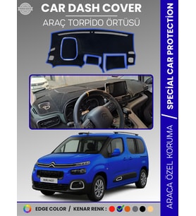CITROEN BERLİNGO (2018-20025) Torpido Örtüsü Ön Göğüs Torpido Koruma Çatlamayı Engeller Tam Uyum