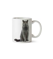 Kedi Seni Seviyorum Love Porselen Kupa Bardak