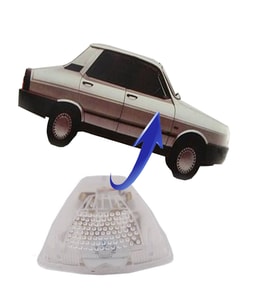 Renault 12 Toros Tavan Lambası Komple lamba