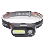 Br T200 T6 + Cob Led Şarjlı Kafa Feneri