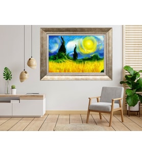 Gümüş Çerçeveli Tablo nb1753