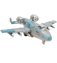 Sesli ve Işıklı Die Cast Çek Bırak Savaş Uçağı