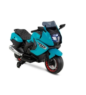 Mey İthalat® 438A XMX-316 Ledli Akülü Motor 12 Volt Turkuaz