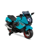 Mey İthalat® 438A XMX-316 Ledli Akülü Motor 12 Volt Turkuaz