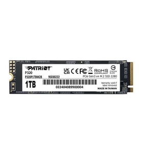 PATRIOT 1TB P320 P320P1TBM28 3000- 2200MB/s M2 GEN3 Disk