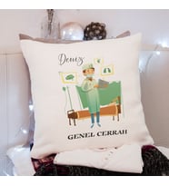 Genel Cerrah Tasarımlı Yastık Kişiye Özel