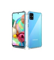 Samsung Galaxy A71 Şeffaf Tank Silikon Kapak