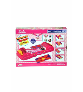 Barbie Takı Dokuma Seti 6992 (Pembe)