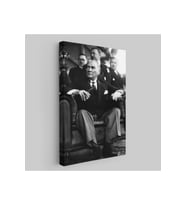Atatürk Portre Tablosu Mustafa Kemal Atatürk Dekoratif Kanvas Tablo-CŞ-71