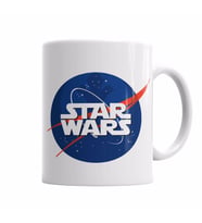 Star Wars Nasa Logo 2 Kupa Bardak Porselen