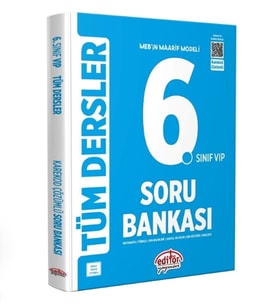Editör 6.Sınıf Tüm Dersler Soru Bankası