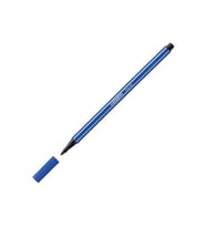 Stabilo Keçe Uçlu Boya Kalemi 1 MM Koyu Mavi 68/32 (10 Lu Paket) (Karışık)