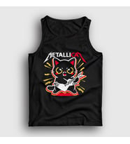 Presmono Unisex Siyah Metallicat Metallica Kedili Atlet 460487tt