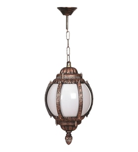 AVONNI BFE-68203-BKR-OP Kahverengi Boyalı Dış Mekan Aydınlatma E27 ABS Akrilik Cam 26cm