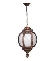 AVONNI BFE-68203-BKR-OP Kahverengi Boyalı Dış Mekan Aydınlatma E27 ABS Akrilik Cam 26cm