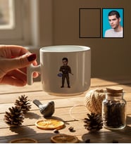 Kişiye Özel Karikatürlü Asker T Kupa 30 Ağustos Zafer Bayramı Hediyesi