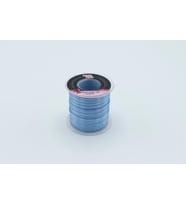Gül Saten Kurdele Mavi 3.5MM