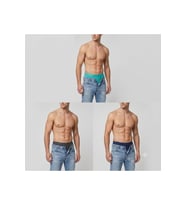 3'lü Paket pamuklu Basic Sportswear Logo Boxer trunk